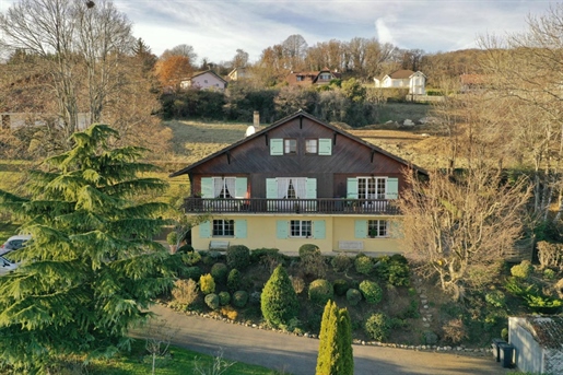 House near Geneva with view of Mt Blanc