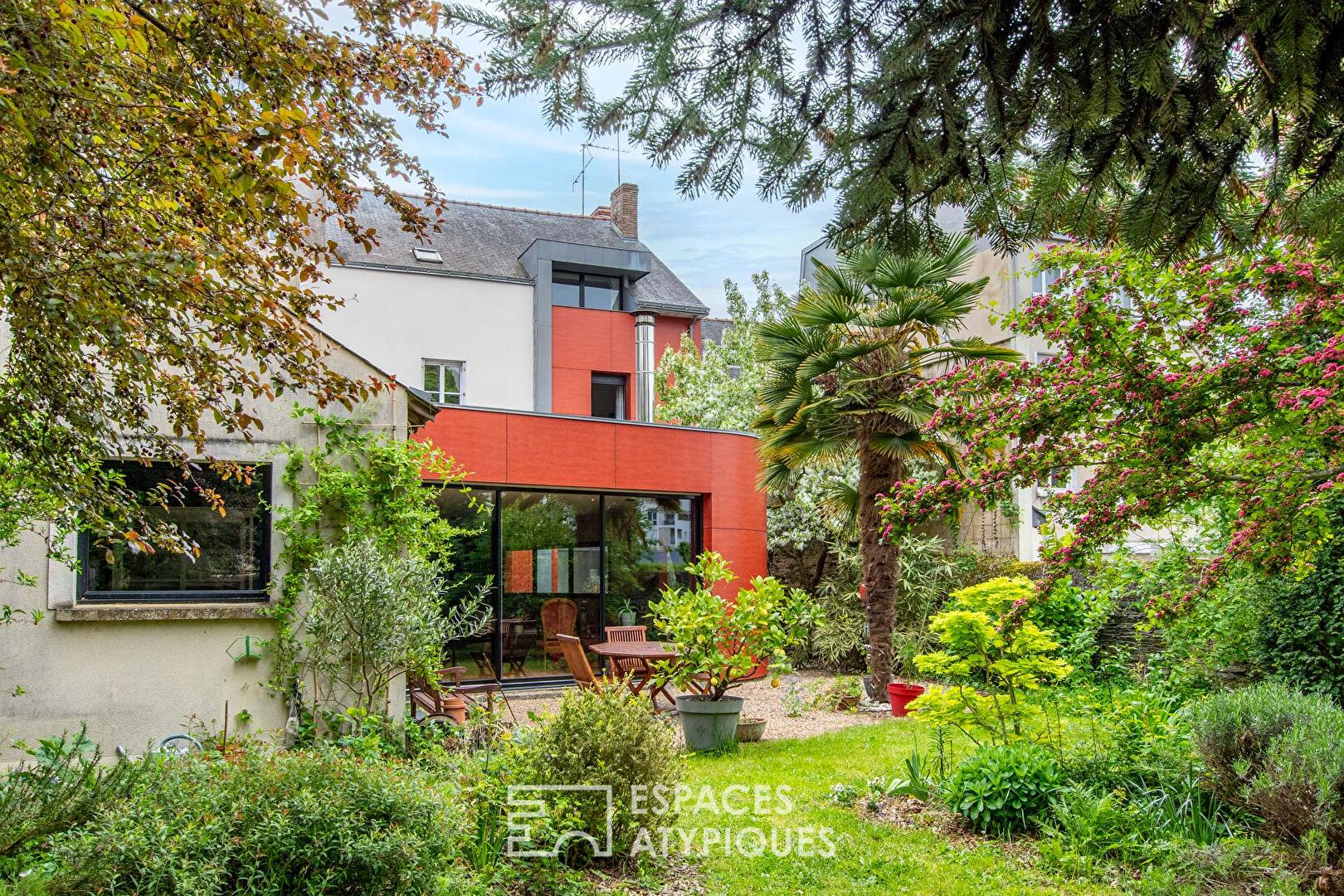 Casa de carácter con ampliación contemporánea en el corazón de Angers