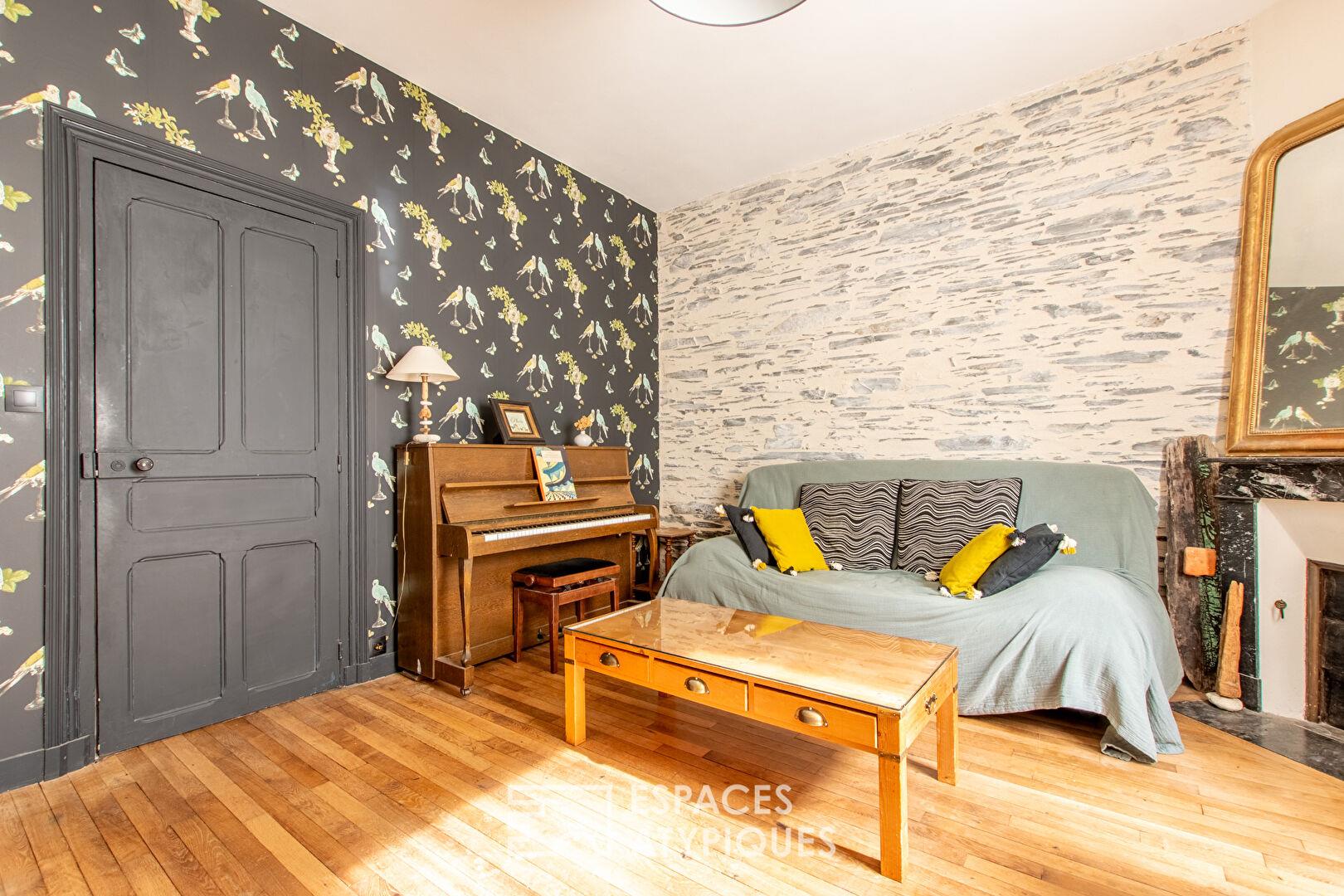 Casa de carácter con ampliación contemporánea en el corazón de Angers