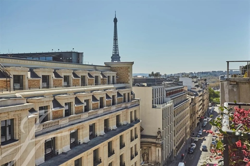 François 1er - Uitzonderlijk appartement met terras en panoramisch uitzicht