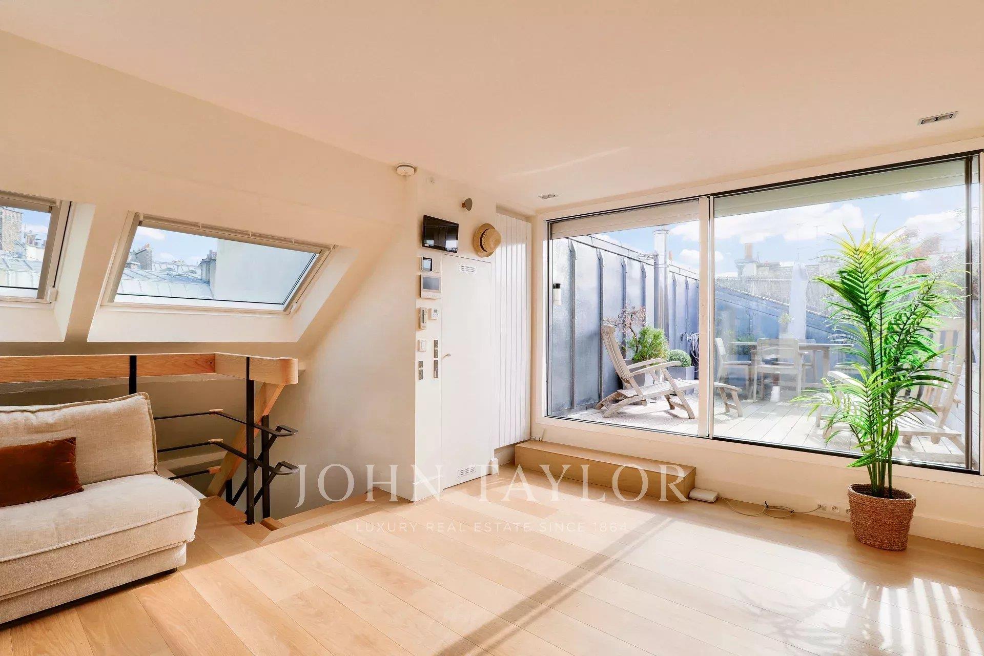 Apartament superb cu terasă Grădinile Luxemburgului