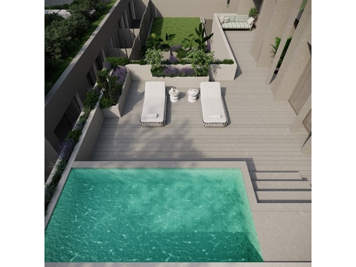 Apartamento T4 Duplex Villa&Pool c/ Parqueamento no Linea Residences