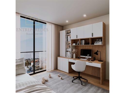 2 bedroom apartments with balcony and garage for sale in São Mamede De Infesta, Porto, Portugal fr A