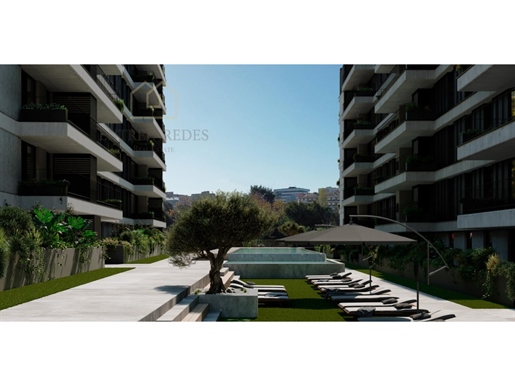 Fusion development - 3 bedroom flat for sale in an exclusive gated community in the city of Porto
