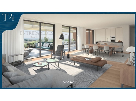 Excellent appartement de 4 chambres avec terrasse 84m2 à acheter à côté de Marina da Afurada - Vng-