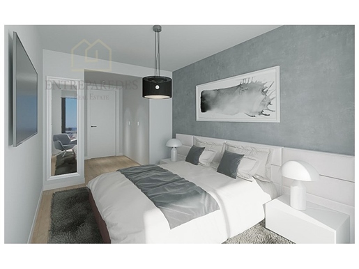 Comprar apartamento T2 balcón y garaje Oporto fracción Q
