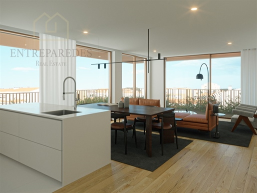 Comprar apartamento de 2 dormitorios con terraza en Espinho - Portugal
