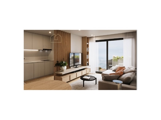 Appartement de 2 chambres avec balcon à acheter à Rio Tinto - Porto - 2 Km des établissements d'ense