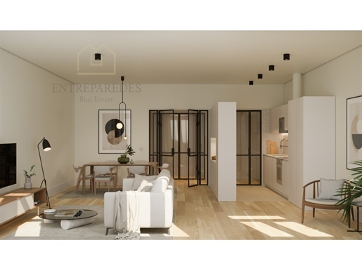 1 bedroom flat for sale in downtown Porto, next to Trindade