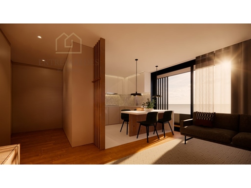 Nuevo apartamento de 1 dormitorio en el centro de Espinho en compra, Aveiro, Portugal