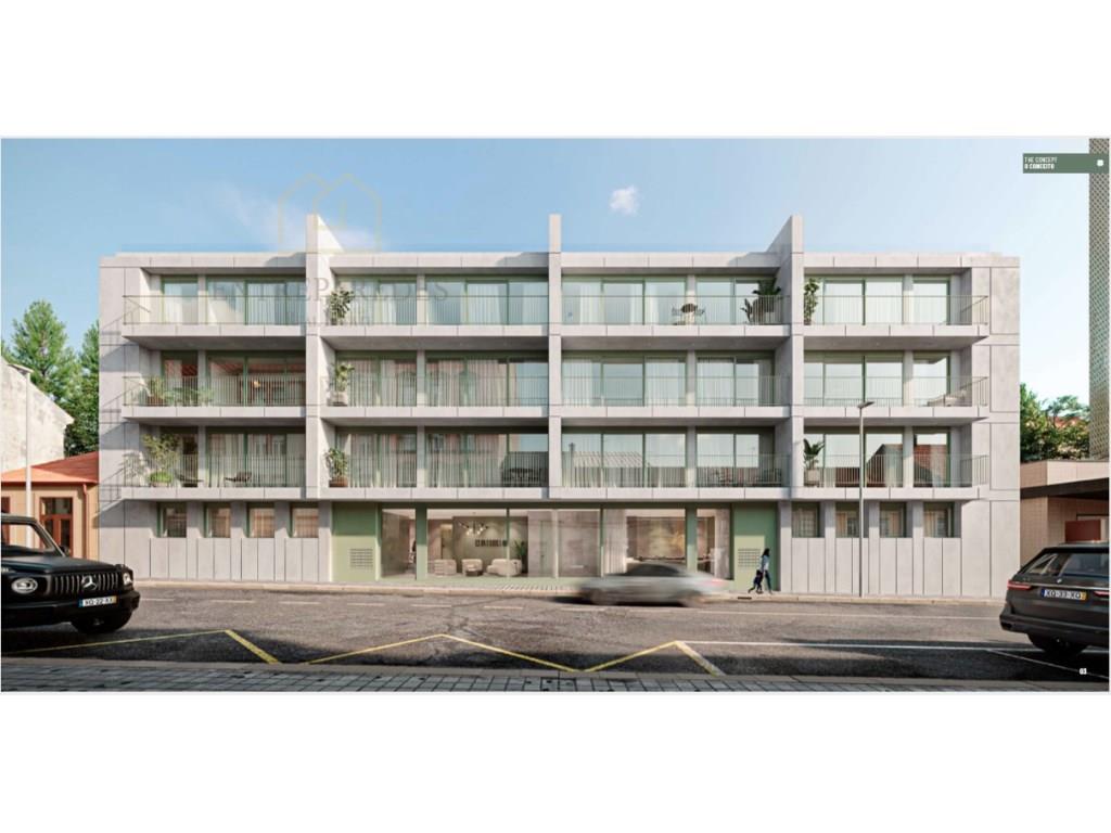 1 bedroom flat under construction for sale in the heart of Porto.