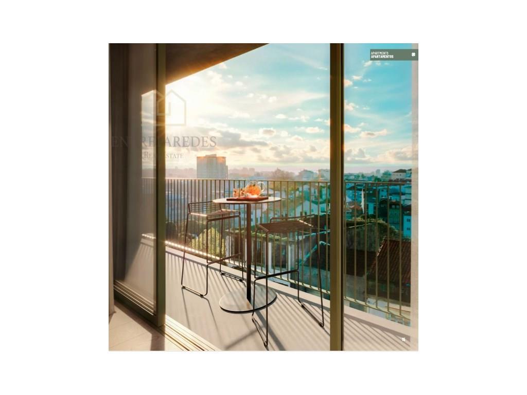 1 bedroom flat under construction for sale in the heart of Porto.