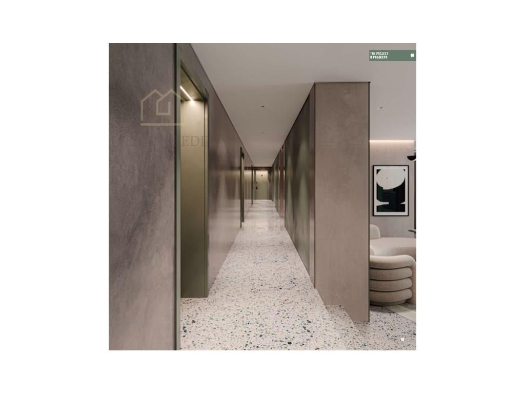 1 bedroom flat under construction for sale in the heart of Porto.