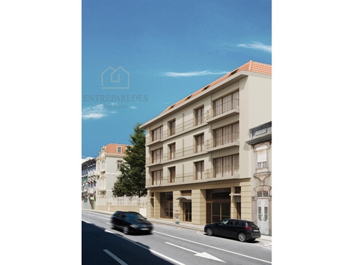 Apartamento de 2 dormitorios con terraza y garaje en venta en el centro de Oporto - Rua de Camões