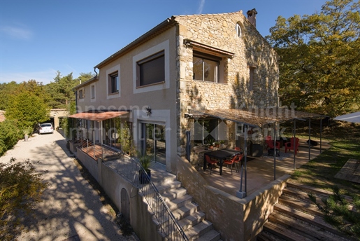 An incredible property with a view for sale in Mollans Sur Ouvèz