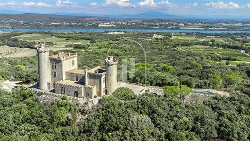 Château d'Exception avec Vue Panoramique à Vendre dans le Gard