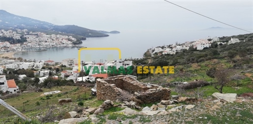 (For Sale) Land Plot out of Settlement || Cyclades/Andros-Hydrousa - 814 Sq.m, 85.000€