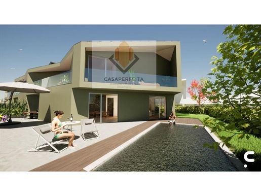 V4 Villa of 3 fronts with Private pool in deluxe condominium - Praia de Salgueiros