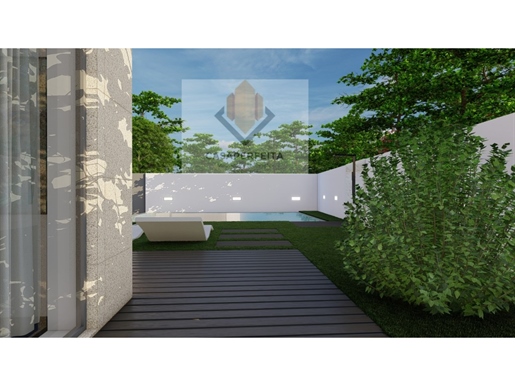 Moradias V5 de Luxo com Piscina, Jacuzzi, Jardim e Terraços - Madalena Luxury