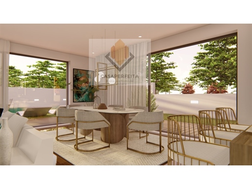 Moradias V5 de Luxo com Piscina, Jacuzzi Exterior, Jardim e Terraços - Madalena Luxury
