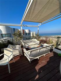 _Amazing Duplex Penthouse In Neman Towers ! Sea View Balconies ! 