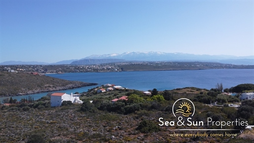 An Amazing Plot with Sea and Mountain Views, in Akrotiri