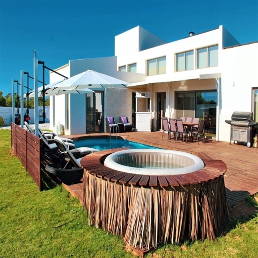 An astounding complex of 3 autonomous, eco-friendly villas on the beachfront resort of Maleme, in Ch
