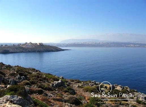An Outstanding Seafront Plot with Sea and Mountain Views, in Akrotiri