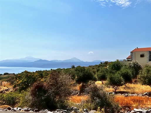 Ein erstklassiges Grundstück mit Panoramablick auf das Meer in Kefalas zum Schnäppchenpreis