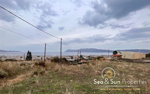 A plot with stunning sea views of the Kissamos bay