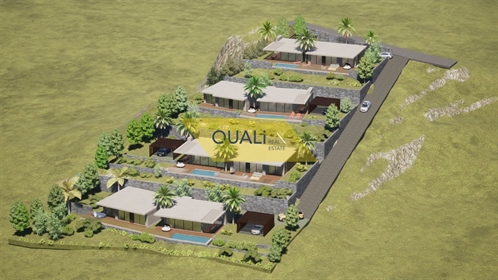 Grundstück mit Projekt für 4 Häuser in Prazeres, Insel Madeira - 425.000,00 €