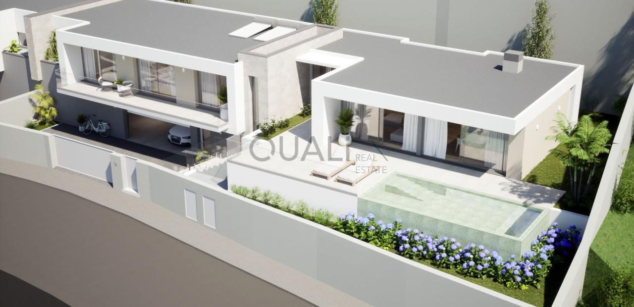 3-Bedroom Semi-Detached Villa with infinity pool in Arco da Calheta, Calheta