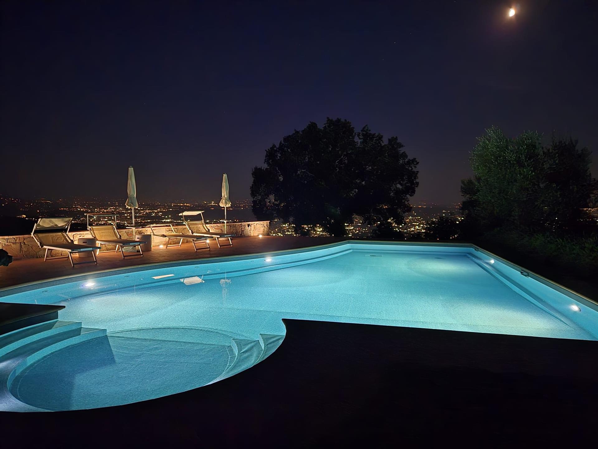 Villa with pool and panorama views