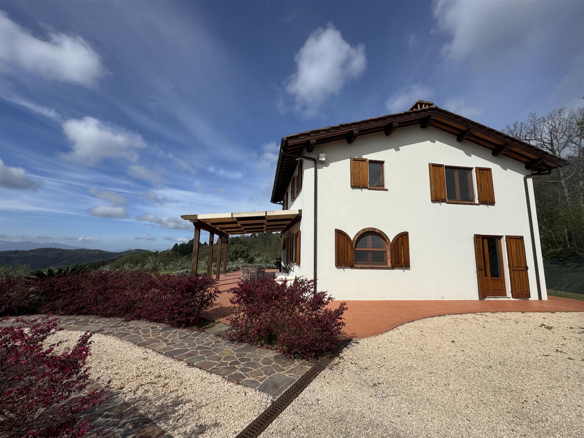 Villa with pool and panorama views