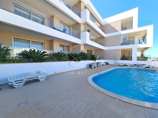 2 bedroom apartment with sea view in Porto de Mós in Lagos, Algarve, Portugal