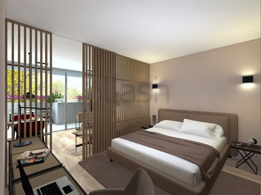 New 0 bedroom apartment with balcony - Matosinhos