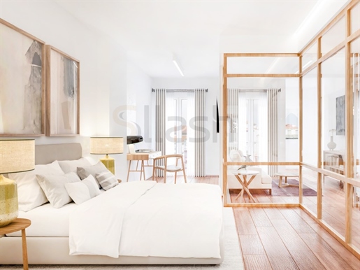 Nouvel appartement de 1 + 1 chambre avec terrasse incroyable - Centre-ville de Porto