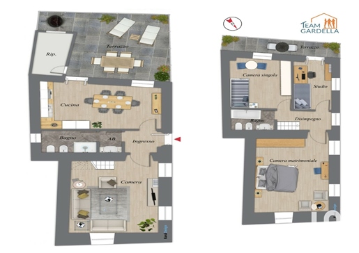 Vente maison individuelle / Villa 160 m² - 3 chambres - Ne