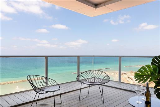 Appartement aan zee te koop in Netanyahu met zeezicht 