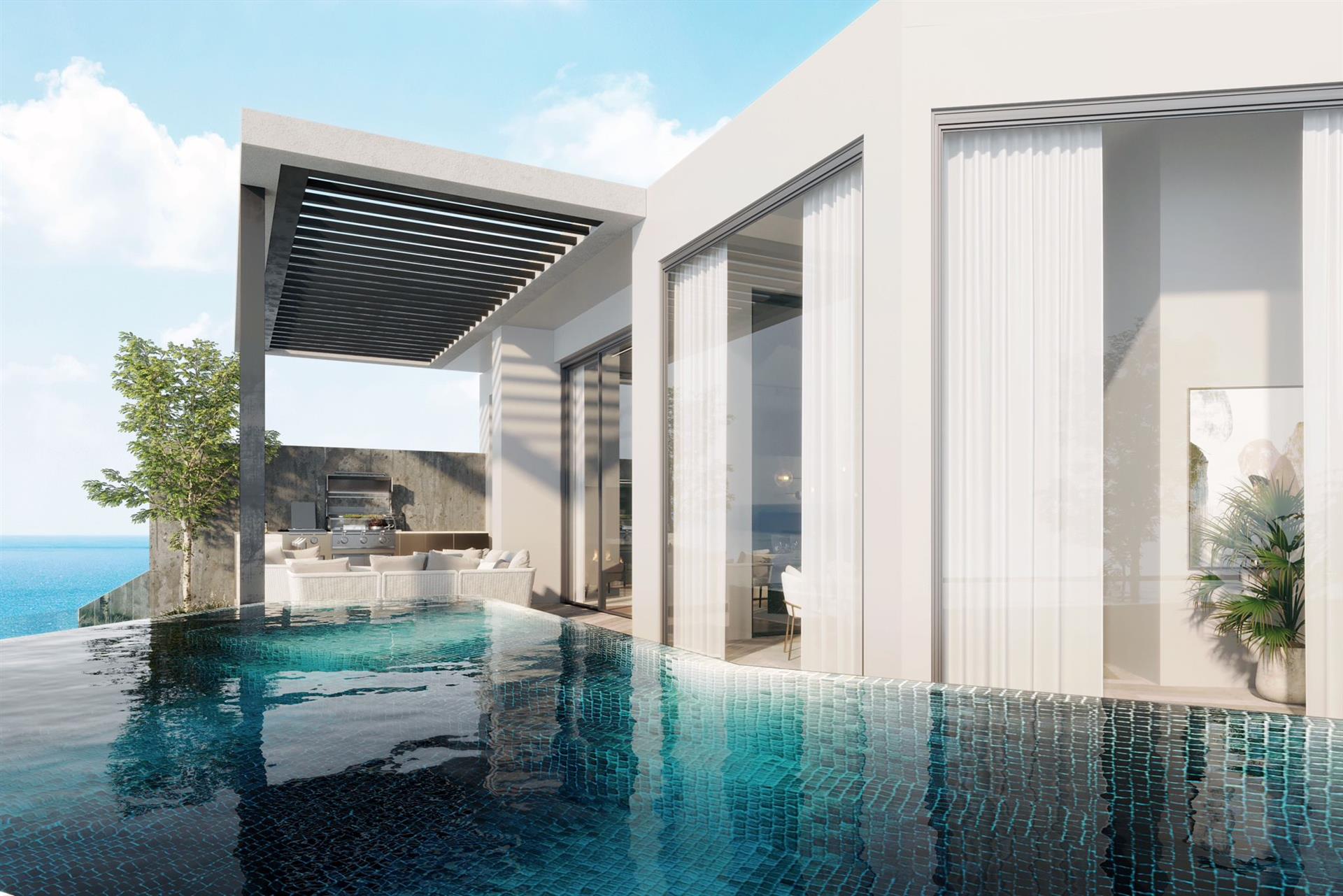 Penthouse For Sale On The Sea In Netanya With Pool 