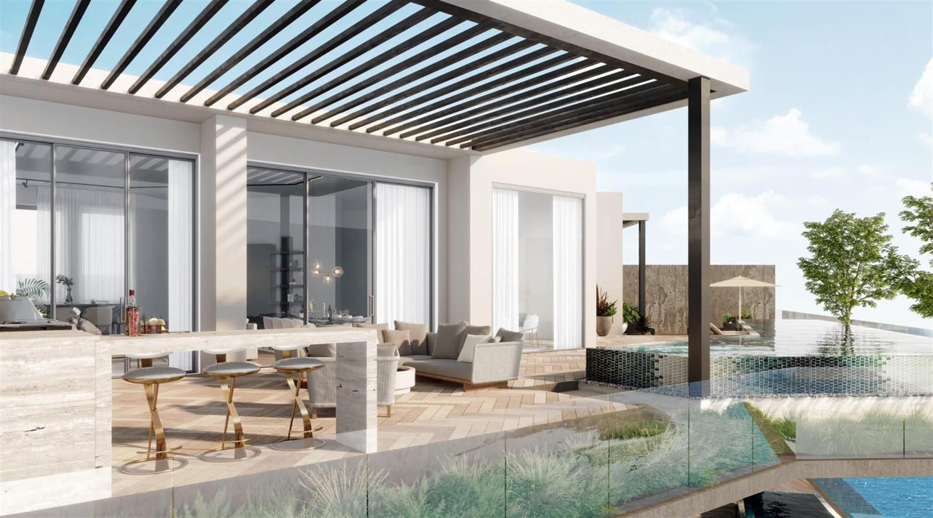 Penthouse For Sale On The Sea In Netanya With Pool 