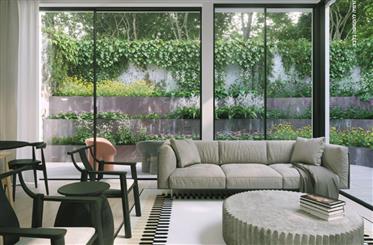 Vrtni apartmani dostupni za prodaju u luksuznom projektu na Bulevaru Rothschild Tel Aviv 