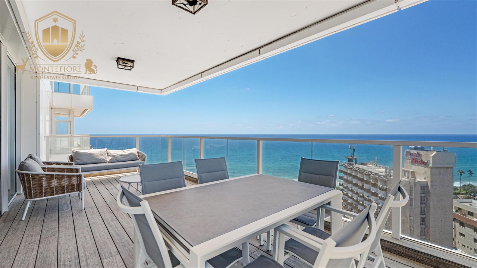 Gorgeous seaside seaview apartment for sale netanya 