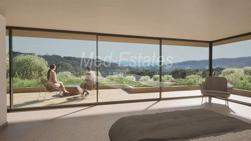Laatste bouwkavel met vergunning - moderne, ecologische villa met zeezicht
