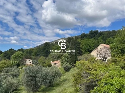 For sale co-Exclusivity Domain and Olive Grove of nearly 7 hectares in Seillans, 3 residences, an ex