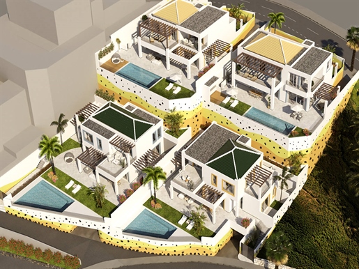 Project "Mirador del Sur"- 6 luxe villa's in San Eugenio Alto, Adeje