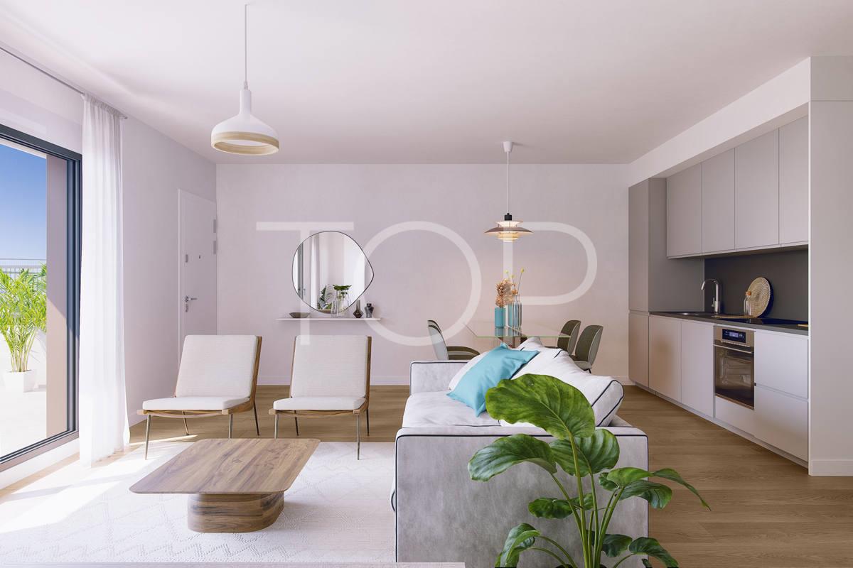 Exclusive brand new two-bedroom apartment with garden in Ancor Ii in Abades, Tenerife