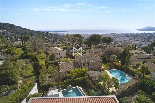 Luxurious Contemporary Villa in Le Cannet with Sea Views and Infinity Pool | Rare Opportunity