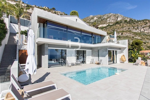Villa in Eze - Modern Villa with Sea View - Agence Bristol - Selling & Buying