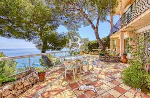 Position exceptionnelle - Eze Cap Estel - villa au calme avec vue mer